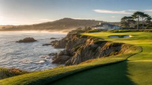 Scenic golf course image representing How to Experience Pebble Beach Golf Links: What Golf Travelers Should Know