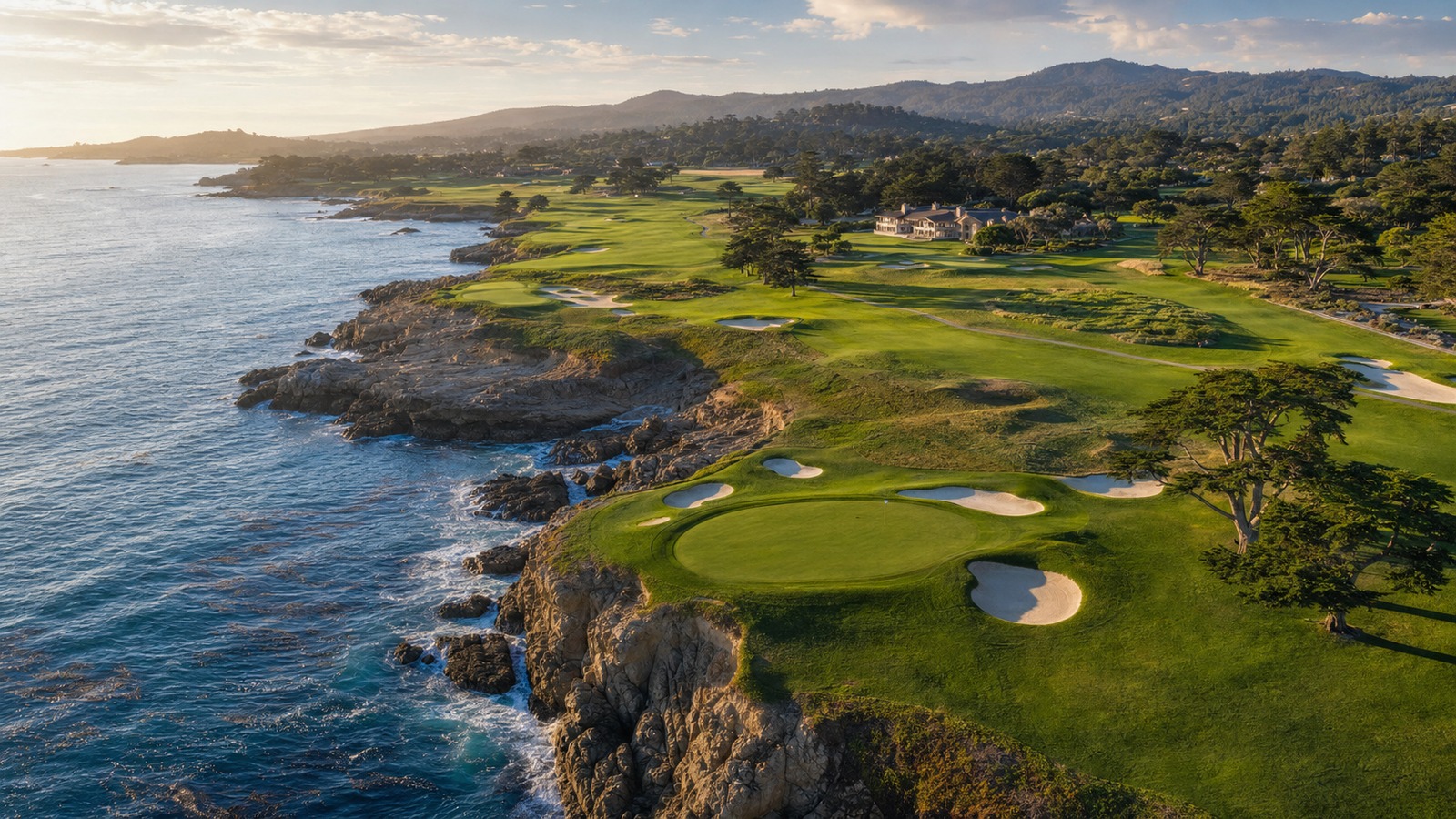 Scenic golf course image representing Pebble Beach Golf Links Golf Course Guide: Layout, Strategy, and Traditions