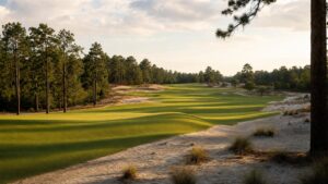 Scenic golf course image representing Pinehurst No. 2: The Complete Guide for Golf Fans