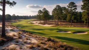 Scenic golf course image representing Pinehurst No. 2 Golf Course Guide: Layout, Strategy, and Traditions