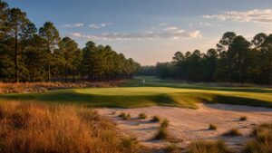 Scenic golf course image representing Pinehurst No. 2: Iconic Holes and the Stories Behind Them