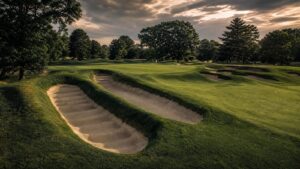 Scenic golf course image representing What Makes Oakmont Country Club One of Golf's Most Legendary Courses?