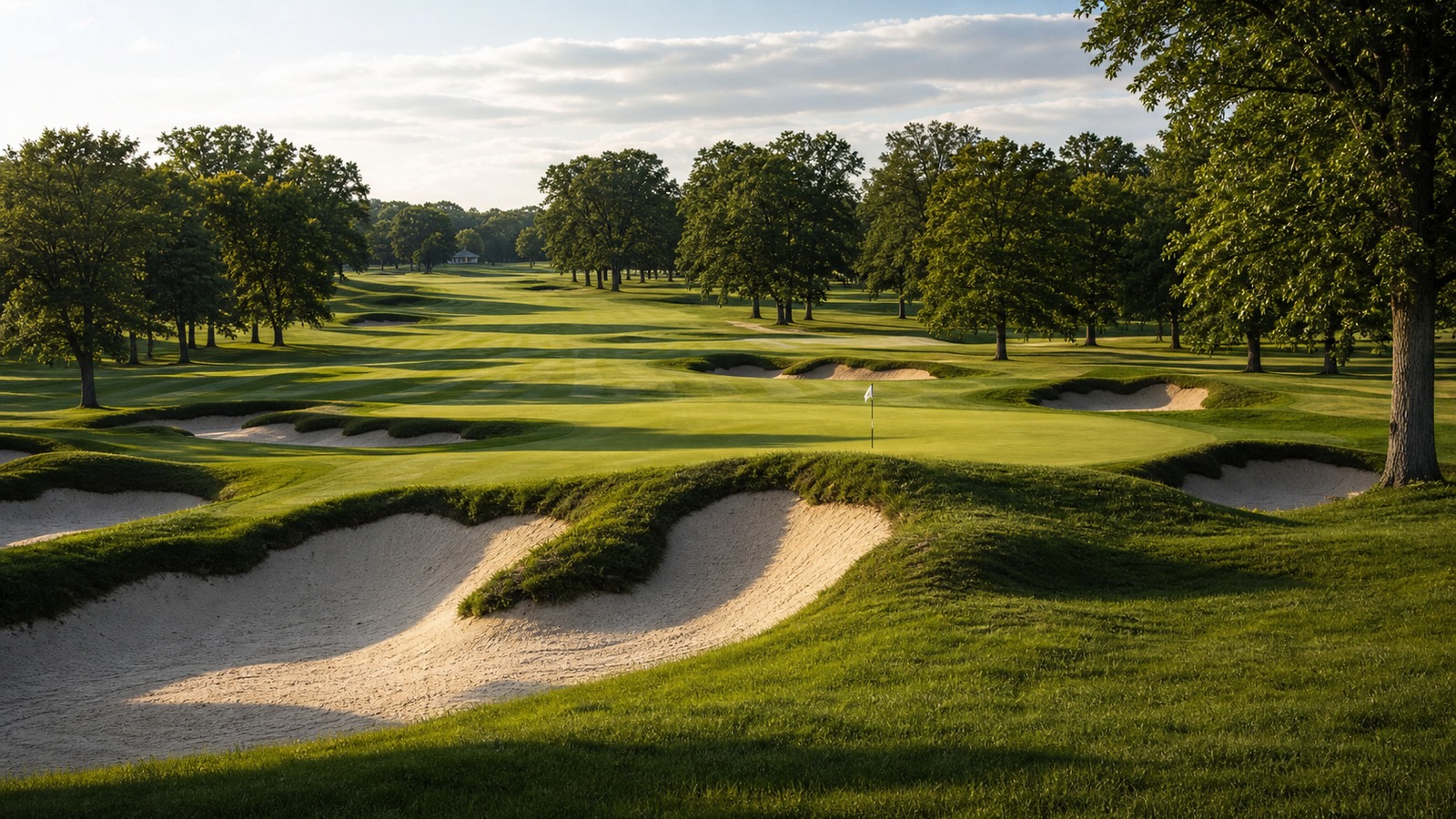 Scenic golf course image representing Oakmont Country Club Golf Course Guide: Layout, Strategy, and Traditions