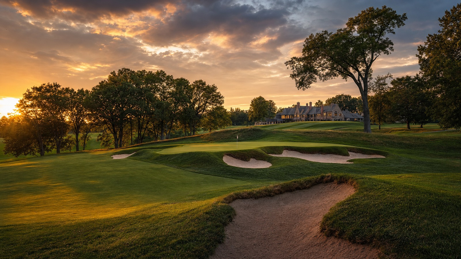 Scenic golf course image representing Oakmont Country Club: Iconic Holes and the Stories Behind Them