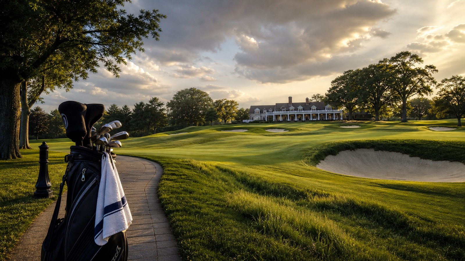 Scenic golf course image representing Planning a Golf Trip to Oakmont Country Club: Essential Tips and Highlights