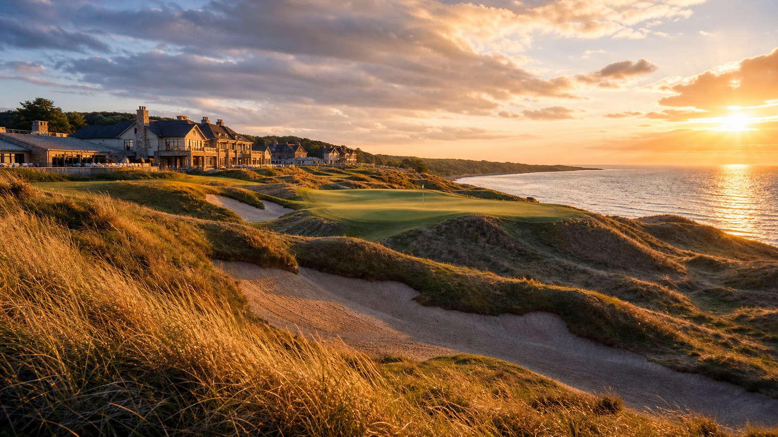 Scenic golf course image representing Whistling Straits and Destination Kohler: Best Courses and Luxury Experiences for Golf Travelers